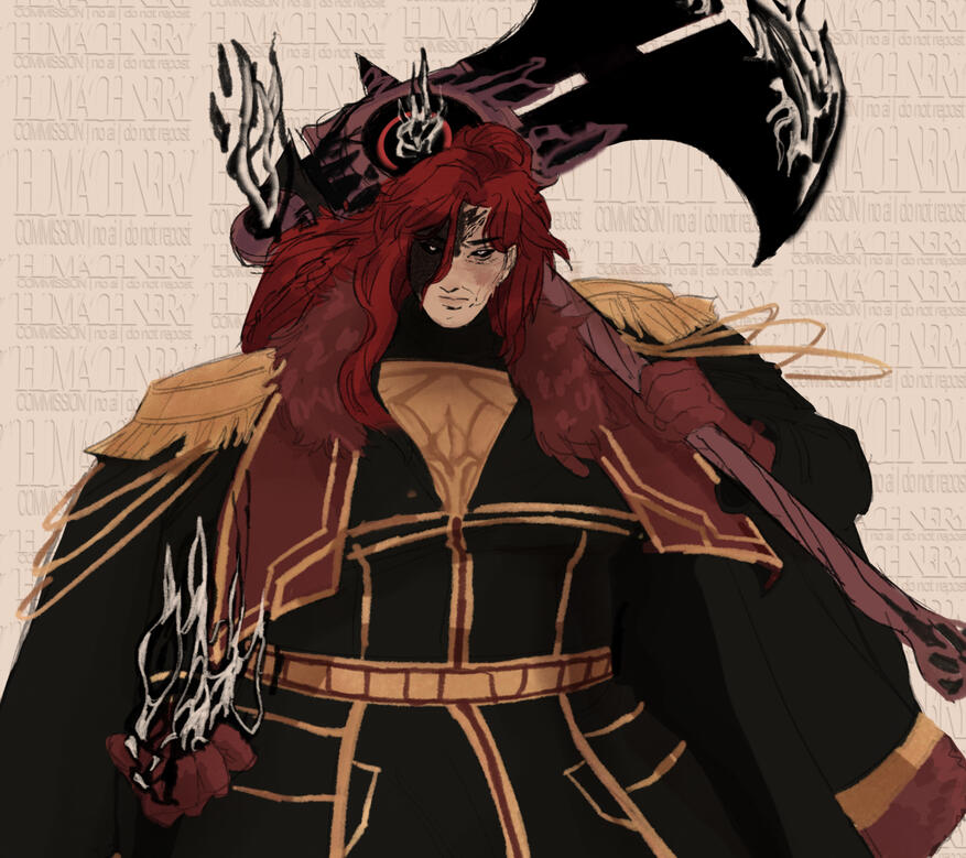 coloured torso sketch